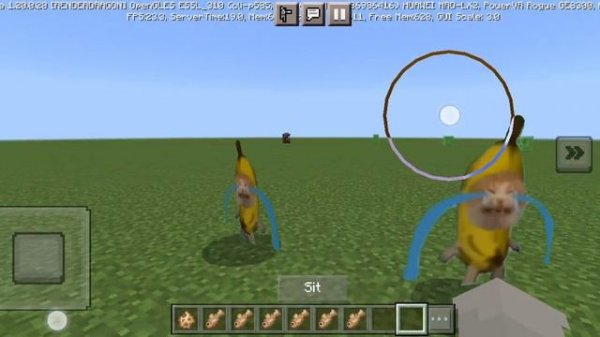 banana cat minecraft add-ons