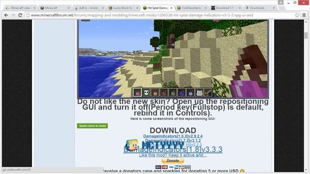 Installing Minecraft Forge 1.7.10 and Mods смотреть онлайн