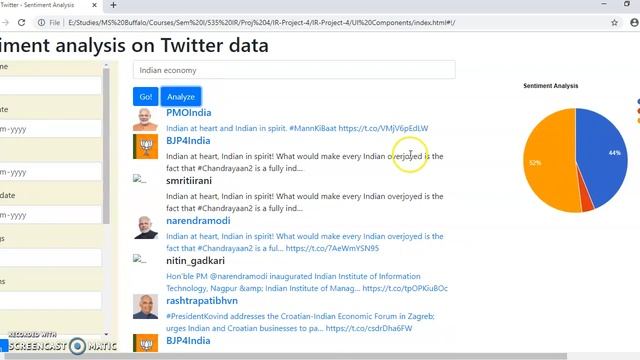 Sentiment Analysis on Twitter data смотреть онлайн