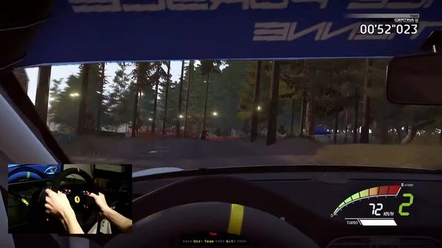 WRC 7 | Porsche 911 GT3 RS R-GT Gameplay (Wheelcam)