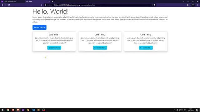 Bootstrap 5 Tutorial: Diseño Web Responsive desde 0 (Breakpoints, Containers, Grid, Columns) ✅ смотреть онлайн