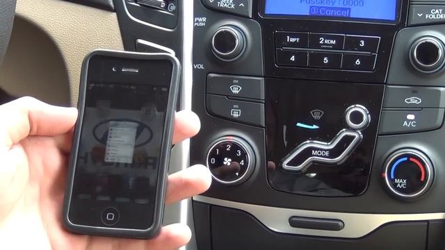 How To Sync iPhone Via Bluetooth In A 2013 Hyundai Sonata | Morrie's 394 Hyundai смотреть онлайн