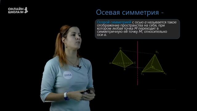 Симметрии. Параллельный перенос. Урок 6. Геометрия 11 класс смотреть онлайн