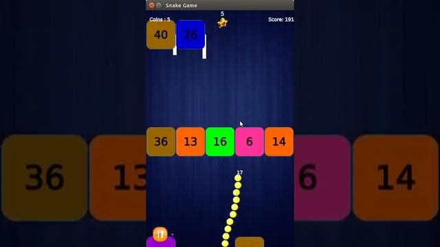 Snake VS blocks Game (Java) смотреть онлайн
