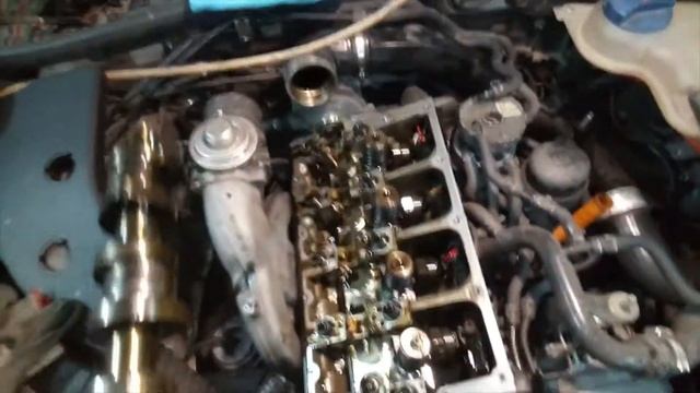 VW 1.9TDI 2001г, замена распредвала. смотреть онлайн
