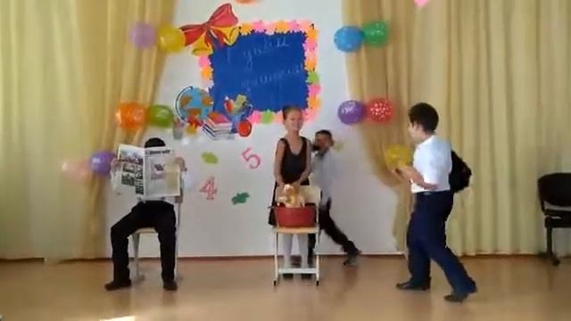 Сценка "Опять, "двойка"! Целинная сш, 2018год смотреть онлайн