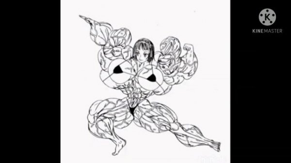 muscle growth coming girl