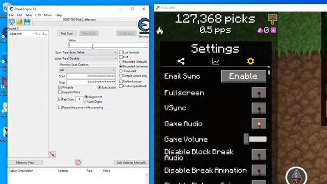 How To Cheat In Pickcrafter