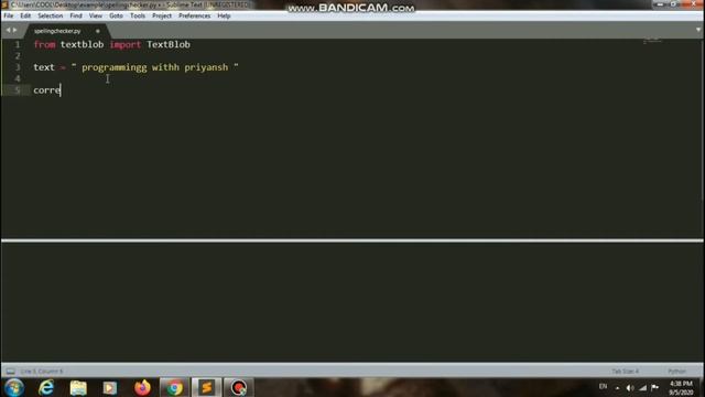 Spelling Corrector Using Python смотреть онлайн