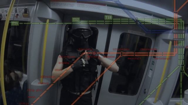Wearing Spec Ops gear in the Metro (Sweden) w/ subtitles смотреть онлайн
