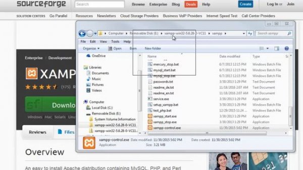Install XAMPP to a Flash Drive/ Troubleshoot an XAMPP Installation