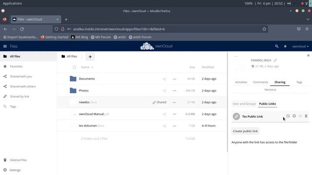 06-01-2023 Mencoba Platform Owncloud untuk Membuat Cloud Sendiri смотреть онлайн