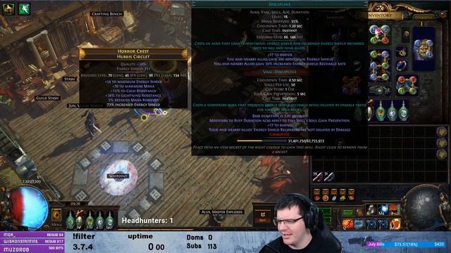 POE Legion build update - The Tanky CoC смотреть онлайн