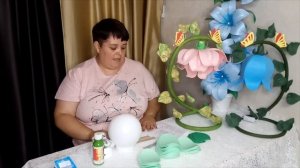 Лотос из изолона светильник. Набор-конструктор. / lamp rose / DIY