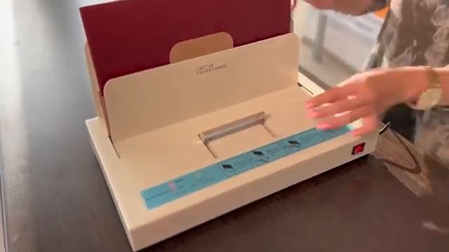 Видеоинструкция по термопереплету смотреть онлайн