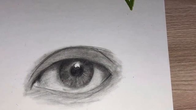 Как правильно нарисовать глаз карандашом/ Урок рисования/ Draw an eye with a pencil/ Drawing Lesson смотреть онлайн