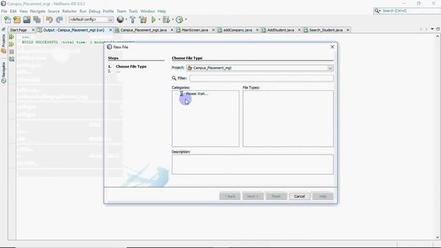 Campus Placement Management Project Code - 3 , Java Swings and JDBC смотреть онлайн