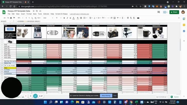 Keepa API Template using Google Sheets - Amazon Data Mining смотреть онлайн