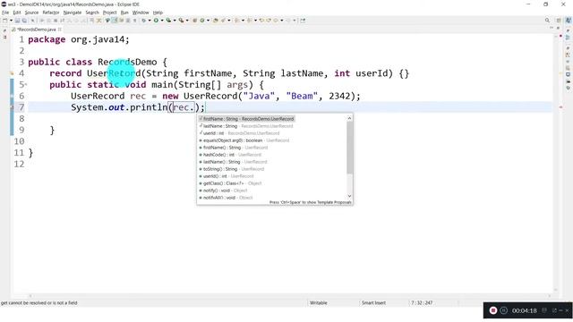 Java 14 new features | Records in Java JDK 14 | Java Beam смотреть онлайн