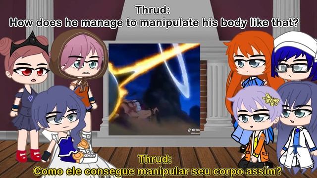 Valkyries React to Gear 5 (Luffy vs Kaido) | Record of Ragnarok | Gacha React ???? смотреть онлайн