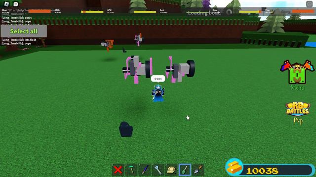 How to make smooth and realistic walking R6 Robot in build a boat for treasure. смотреть онлайн