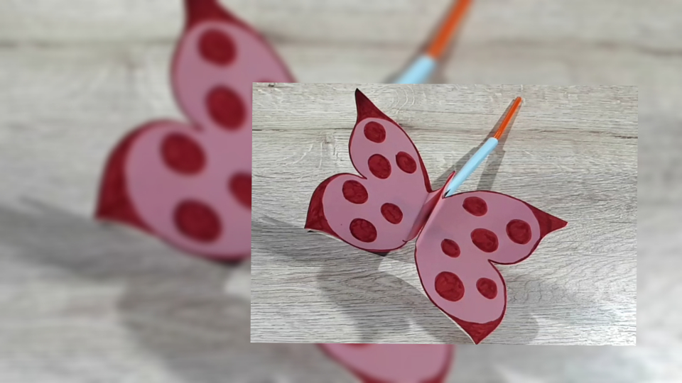 Бабочка - игрушка для ребёнка.mp4 смотреть онлайн