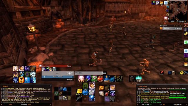 Fish for Skul ID in Stratholme - World of Warcraft Classic 1.13 смотреть онлайн