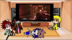 Demon slayer реакция на DooM