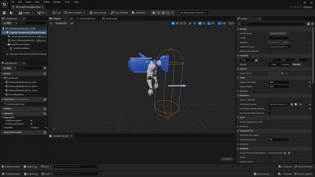 44. Unreal Engine 5.1 Для архитектурной визуализации - Создание FP персонажа смотреть онлайн