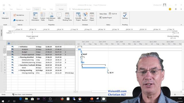 MS Project 2019 ● #6.3 Milestones Report ● Simple смотреть онлайн