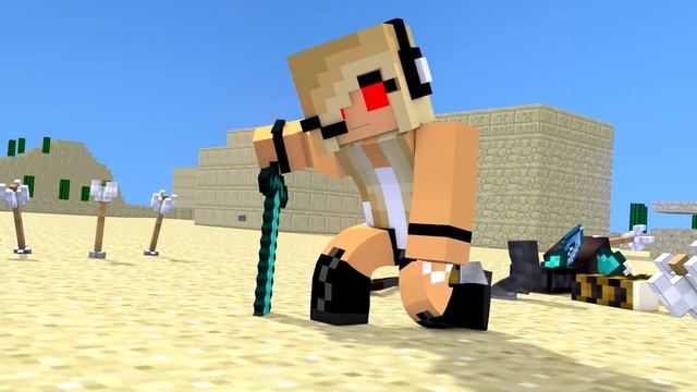 NEW MINECRAFT SONG: Hacker 4 1 Hour "Hacker VS Psycho Girl" Minecraft Songs and Minecraft Animatio смотреть онлайн