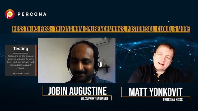 PostgreSQL Performance on the ARM processor and All Things Open - Percona Podcast 09 смотреть онлайн