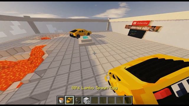 So I added CARS in Minecraft... [Datapack] (Lamborghini) | (1.16 Command) | [Vanilla NO MODS] смотреть онлайн