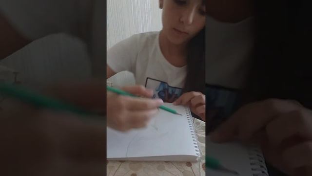 Как нарисовать девочку в маске. 😷😃 смотреть онлайн