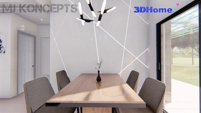 6.5 X 8 METERS | SMALL HOUSE DESIGN | 2 Bedroom Bungalow House