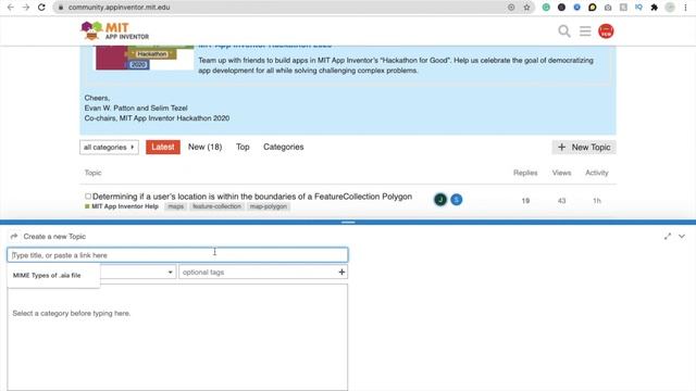 MIT App Inventor community | How to Ask Questions смотреть онлайн