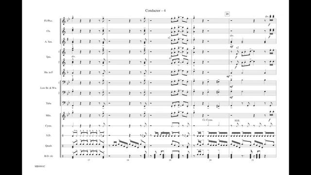 Conga, arr. Victor López – Score & Sound смотреть онлайн