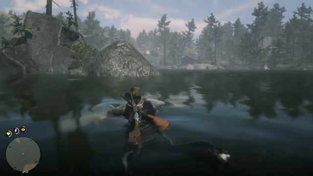 RDR 2. Прохождение 17. Сокровище! Охота на легендарного медведя! смотреть онлайн