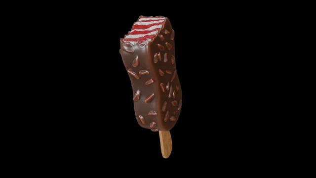 Realistic ice-cream made in Blender (cycles) смотреть онлайн