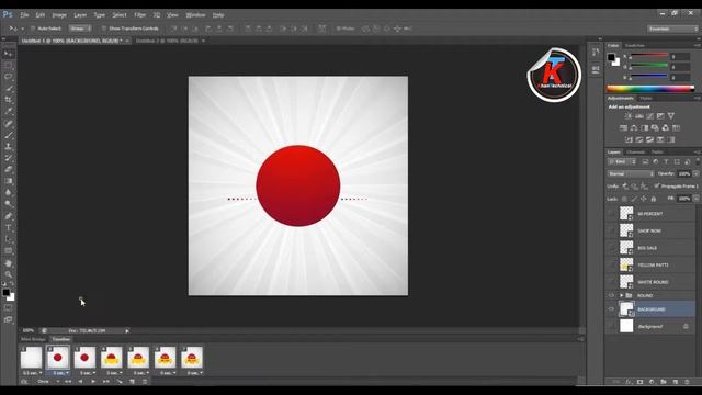 GIF Animation in Photoshop - Create Animation in Photoshop CS6 In Hindi смотреть онлайн