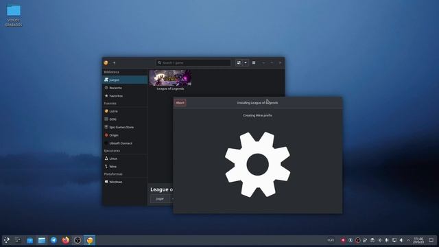 Cómo instalar LEAGUE OF LEGENDS EN LINUX смотреть онлайн