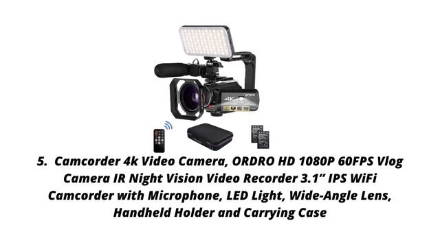Best Full HD Camcorder | Top 10 Full HD Camcorder | Shopping Carton Palace смотреть онлайн