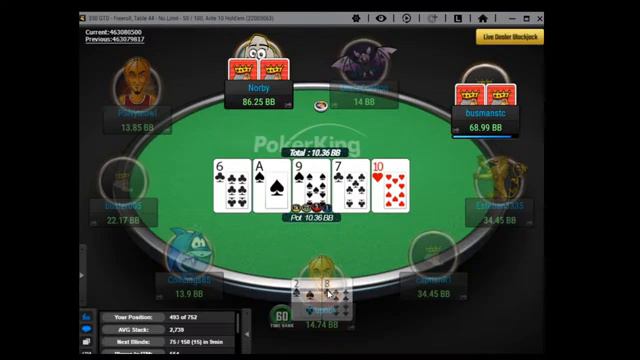 Играем фриролл на Poker King в погоне за призовыми смотреть онлайн