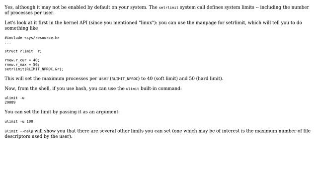 Does linux have any measures to protect against fork bombs? (5 Solutions!!) смотреть онлайн