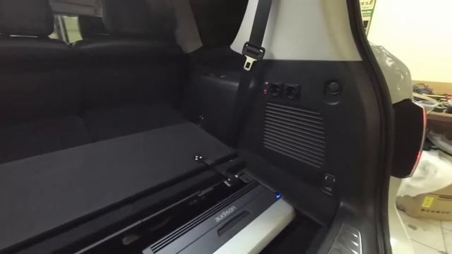 iPad Pro 12.9 в машину (автомобиль). Крутая аудиосистема в авто Nissan Patrol с планшетом. Часть 2. смотреть онлайн