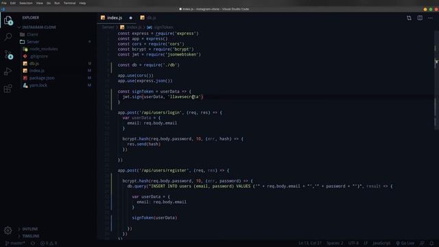Aprende Vue.js creando tu propio clon de Instagram (P5 | Login y Registro con JWT) смотреть онлайн