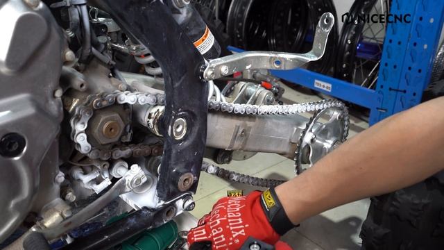 NICECNC | Chain Guide Installation On YAMAHA Raptor 700R смотреть онлайн