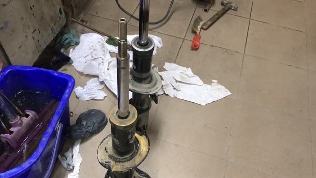 Проверка АМОРТИЗАТОРОВ Рено! Renault shock absorbers test! смотреть онлайн