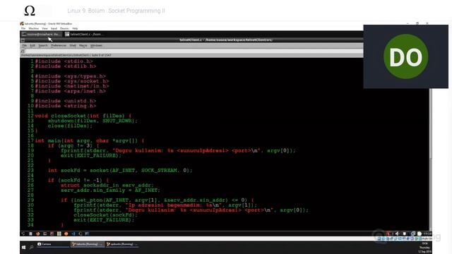 Webinar: Linux 9. Bölüm : Socket Programming II смотреть онлайн
