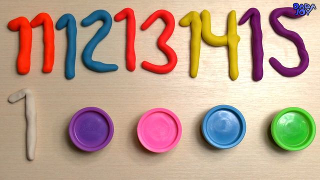 Aprender a Contar del 10 al 20 | Números Para Niños en Español, Los números en Play-Doh смотреть онлайн